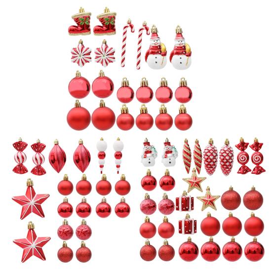 20/29 шт., набор подвесок на рождественскую елку, рождественские шары, подарок для семьи, друзей, учителей, украшение для стола, приема