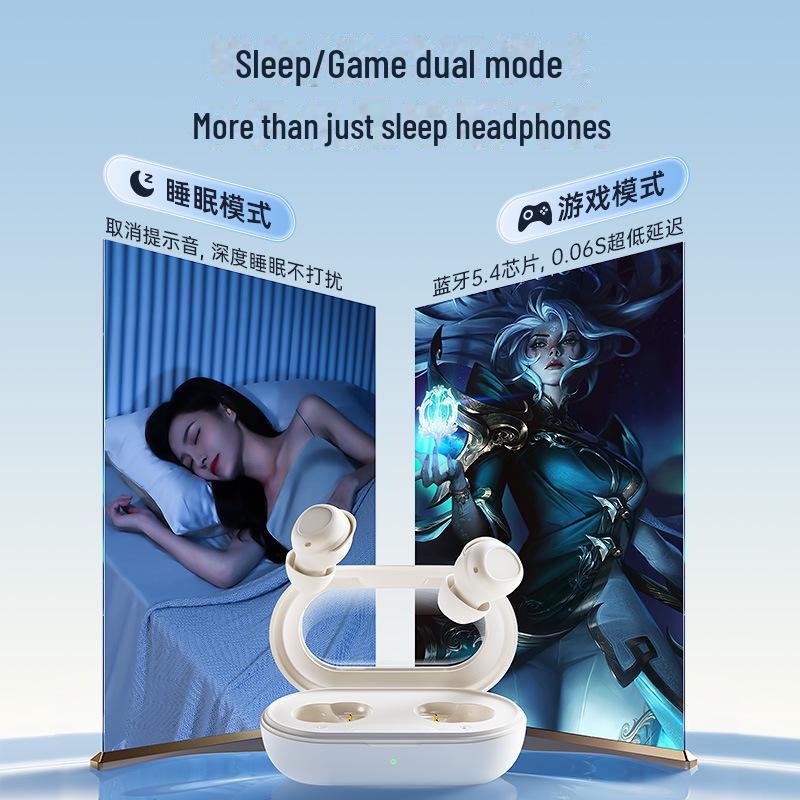 Наушники-вкладыши Remax Bluetooth 5.4 Soft In-Ear Sleep — компактные беспроводные наушники TWS