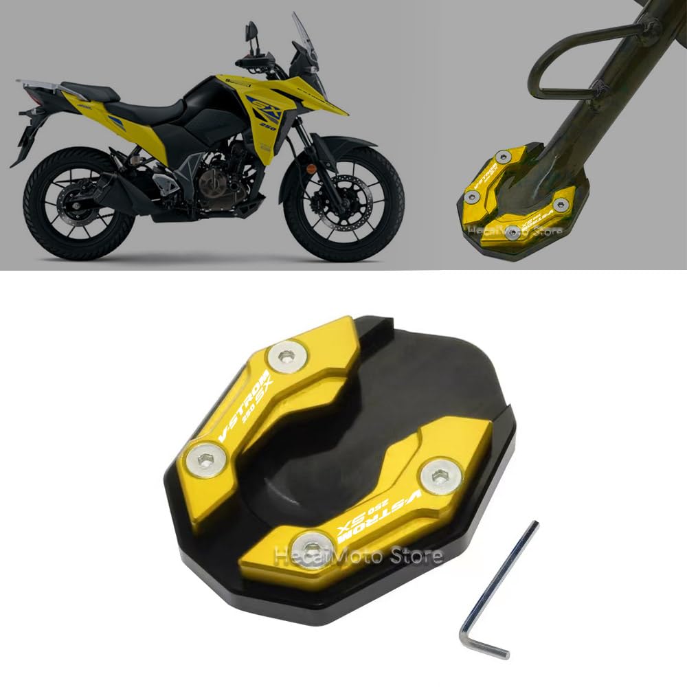 For dl250sx DL250sx v-strom250 SX 2023 V-strom250 SX 2023/Motorcycle Kickstand Motorcycle Side Bracket Motorcycle Side Bracket Pad