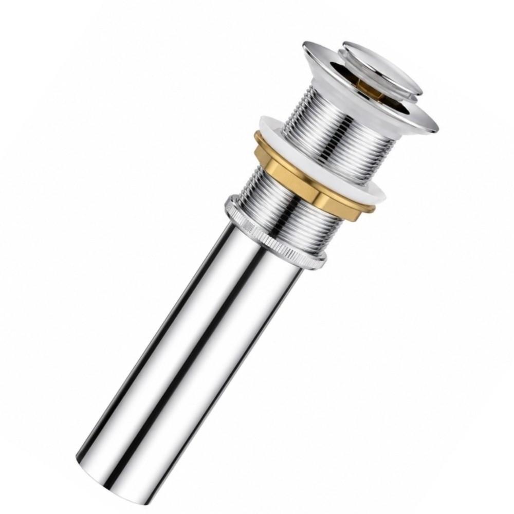 Electroplating Finish Basin Drain Plug Without Overflow Sink Drain Strainer Drainer  Vanity Drain