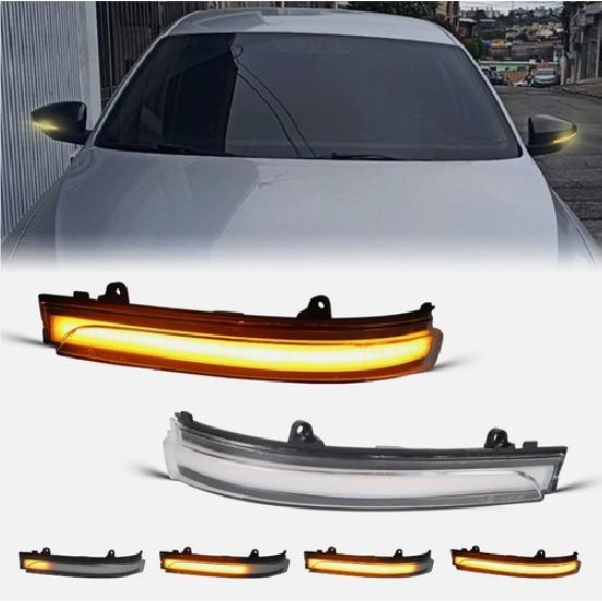 For VW GOL Saveiro Voyage Passat B7 Jetta MK6 LED Side Mirror Turn Signal Lights