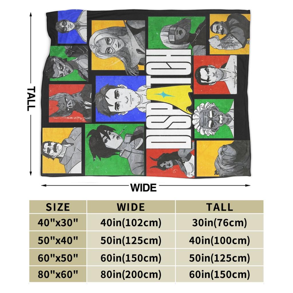 Dispatch game collage Throw Blanket for Couch Fuzzy Soft Plush Blanket 50x60 Inches Multiple Sizes Bedspreads for All Seasons