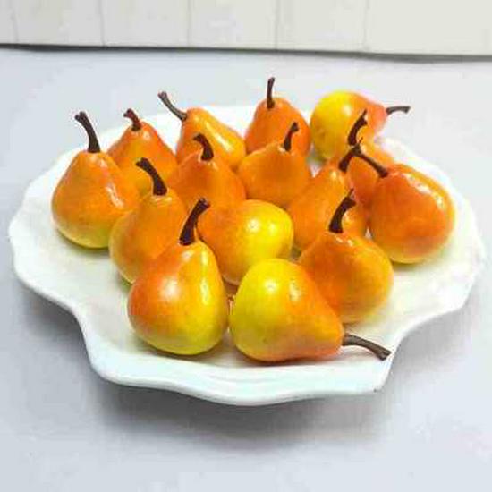 Simulation Foam Mini Fruits & Vegetables Set - 35 pcs for Window Decoration