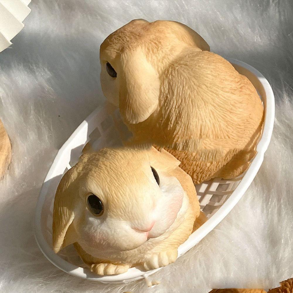 Animal Big Rabbit Squeeze Toy Cartoon Rabbit Fidget Toy Mini Ornaments