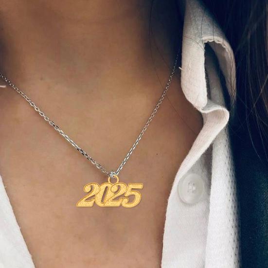 50 шт. DIY 2025 Подвеска для шляпы, браслета, ожерелья, ювелирного аксессуара, шарма, новогоднего подарка, набор для творчества, подвеска в виде цифры, мини-ювелирные изделия, печатки, шармы