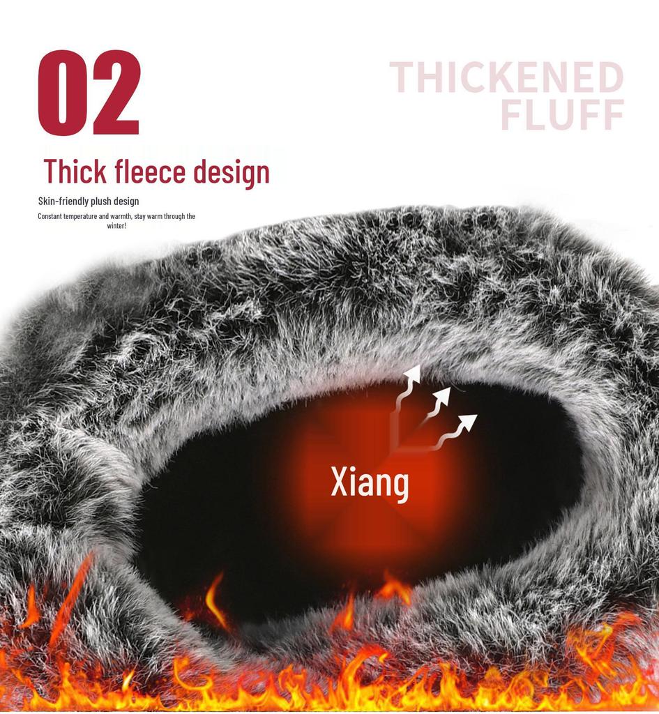 Женские хлопковые ботинки на флисовой подкладке, увеличивающие рост - Толстая подошва, Большой размер, Зимняя обувь из полиуретана