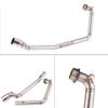 For Suzuki GSX-R 150 125 GSXR 2017-2021 GSXS 150 125 GSX-S Escape Motorcycle Exhaust Header Link Pipe Slip-On Mid Muffler Pipe