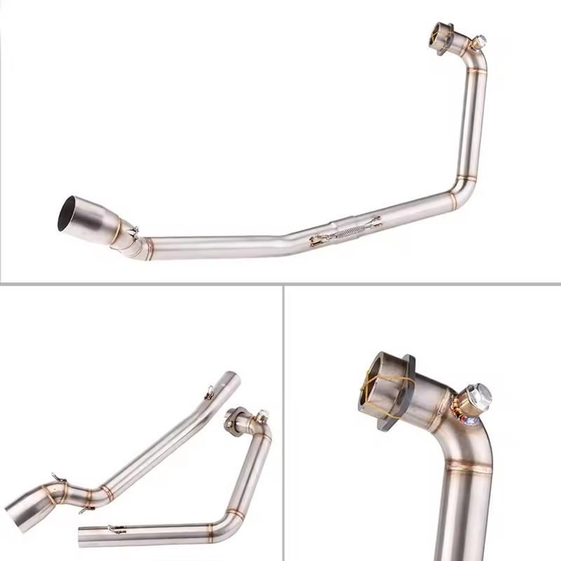 For Suzuki GSX-R 150 125 GSXR 2017-2021 GSXS 150 125 GSX-S Escape Motorcycle Exhaust Header Link Pipe Slip-On Mid Muffler Pipe