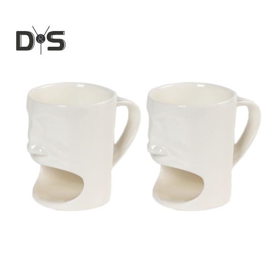 1/2 шт. кружки для шоколадного фондю 200 мл керамическая кофейная чашка с вилками плавящиеся кружки для шоколада сыра масла чайная свеча фондюшница уютная атмосфера