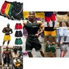 Lightweight Mens Fitness Shorts Perfect For Daily Wear With Comfy Style And Solid Pattern