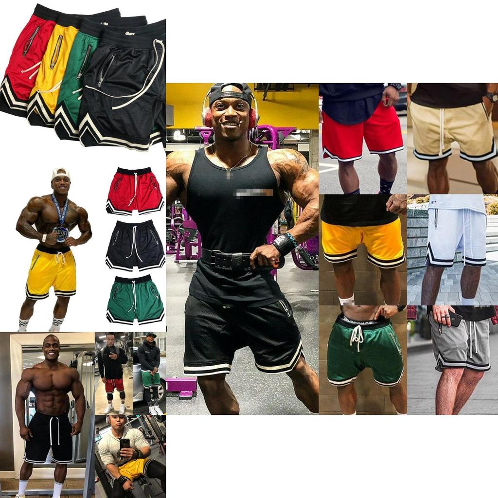 Lightweight Mens Fitness Shorts Perfect For Daily Wear With Comfy Style And Solid Pattern