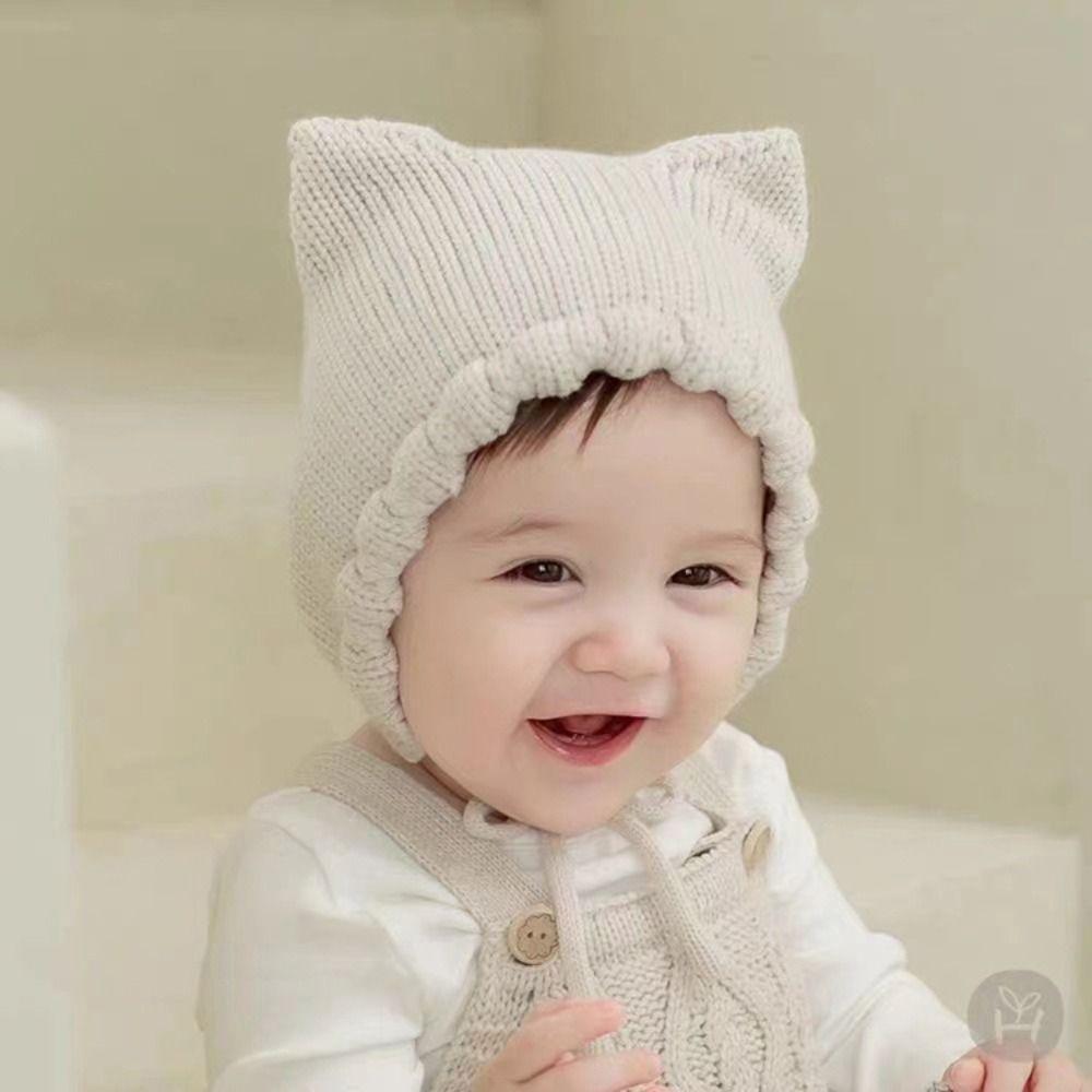 Милая шапка для защиты ушей Осень Зима Шапка-ушанка Модная шапка-боннет