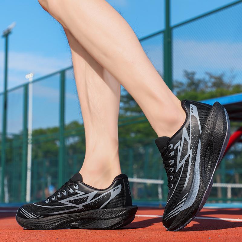 Осень Мужские Большого Размера Амортизационная Спортивная Обувь Удобная Обувь для Бега Легкая Дышащая Тренировочная Обувь