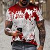 New Summer Retro Men's T-shirt 3D Printed Holiday Popular Outdoor Short Sleeve Fashion