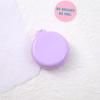 Cute Candy Color Mini Folding Cushion Comb with Mirror - Portable Massage Hairbrush