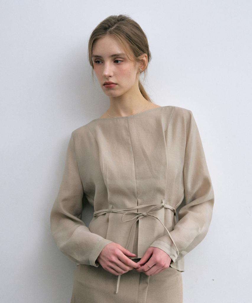 EL Luna Waist Strap Blouse
