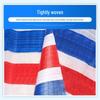 Junyi 4x50m Three-Color Striped Rainproof Tarp
