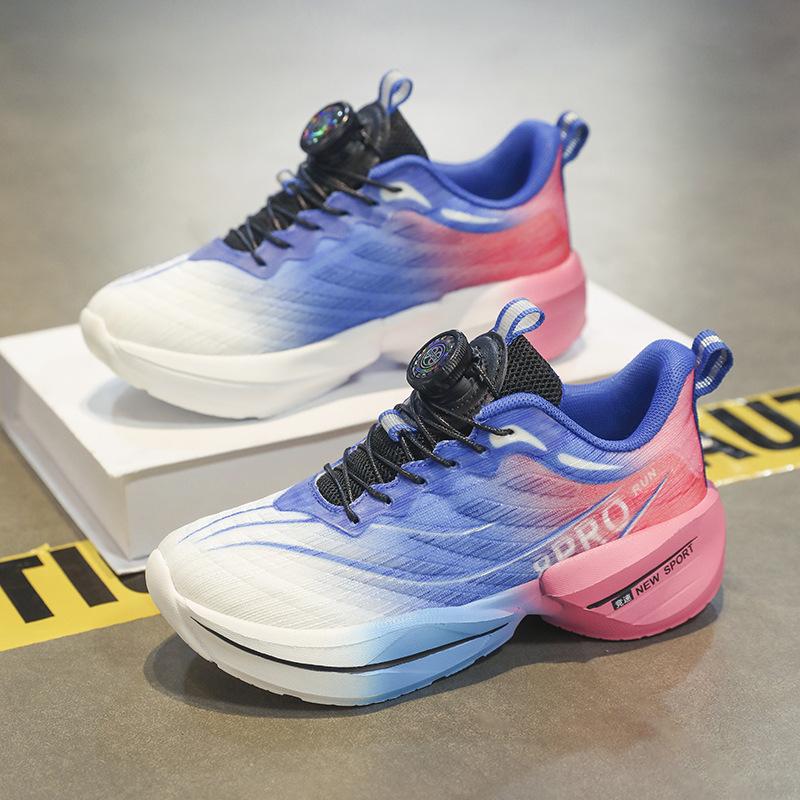 Red Rabbit 8Pro Teen Button Running Shoes Boys Summer Middle School Girls Students Lightweight Children's Sneakers