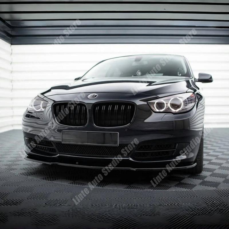 ABS Передний Сплиттер Губы Спойлера Бампера Для BMW 5 Gran Turismo F07 GT 2009-2017 520i 520d 530i 530d 535i 535d 550i Комплекты Обвеса Тюнинг