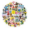 Vibrant 50pcs Roblox Stickers Waterproof For Customizing Laptops And Skateboards