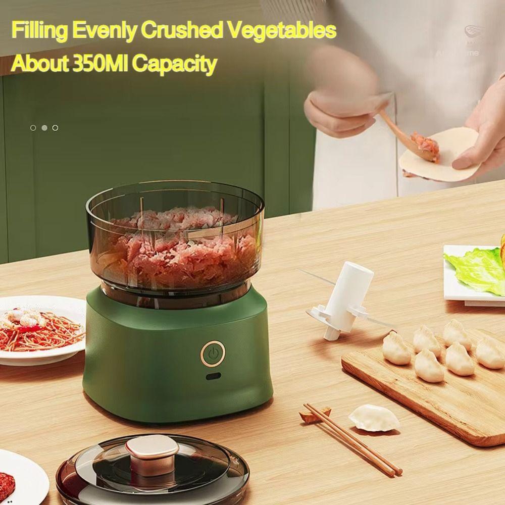 350ml Mincer USB Charging Meat Grinder Portable Electric Garlic Masher Onion