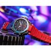 Quartz Watch For Men  Wristwatches Watcholorful Red Bracelet 50M Waterproof Alarm Clock Analog Digitals Sport Watches