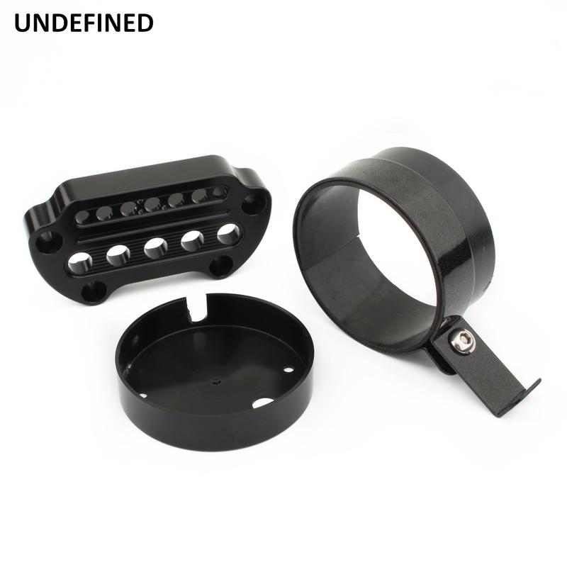 Motorcycle Side Mount Speedometer Bracket Housing Relocation Cover For Harley Sportster XL 883 1220 Forty-Eight 72 1993-2020