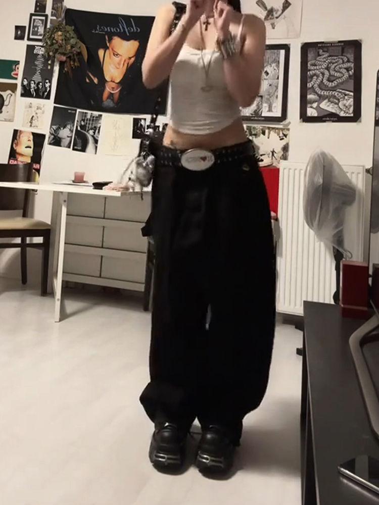 ZYLLO Американские Ретро Прямые Джинсы с Принтом Дракона Мода Миллениума Субкультура Харадзюку Хип-Хоп Y2k Штаны Мешковатые Джинсы