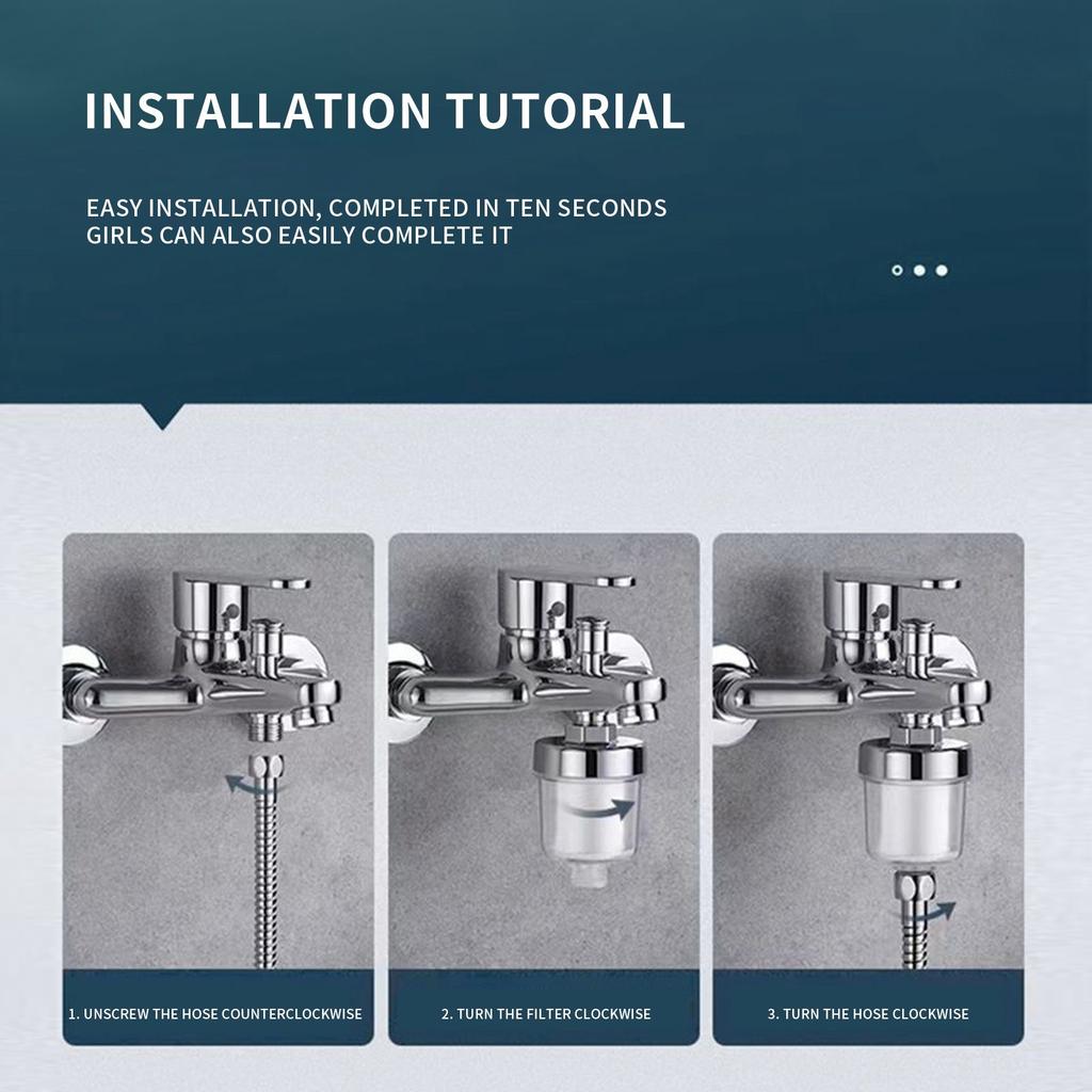 Бытовой фильтр для душа Очиститель воды для душа Универсальные аксессуары