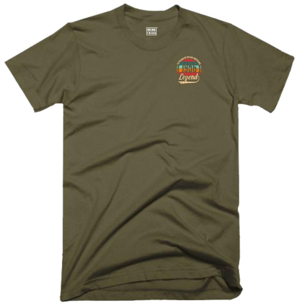 70th Birthday Legend T Shirt Pocket 70 Years Awesome Vintage 1956 Funny Gift Top