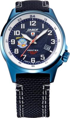 Часы JSDF Solar STANDARD Air Force Model Blue [KENTEX] Самооборона S715M-07