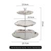 Скандинавская керамическая многоярусная подставка для фруктов и десертов