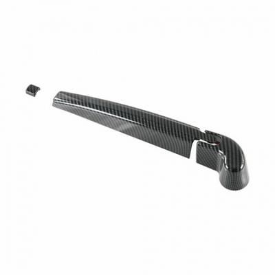 Carbon Fiber Rear Windshield Wiper Cover Protector Trim For BMW X5 G05 2019-2022