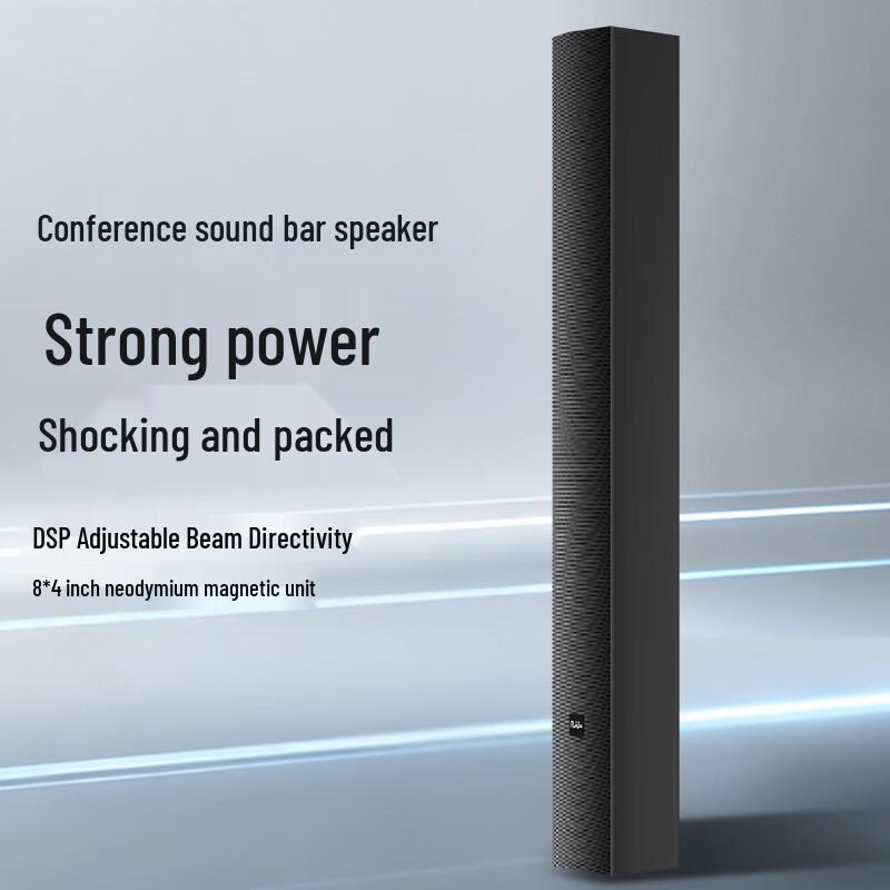 Runpu RP-DTDPS48 Dante DSP Conference Column Speaker (CN version)