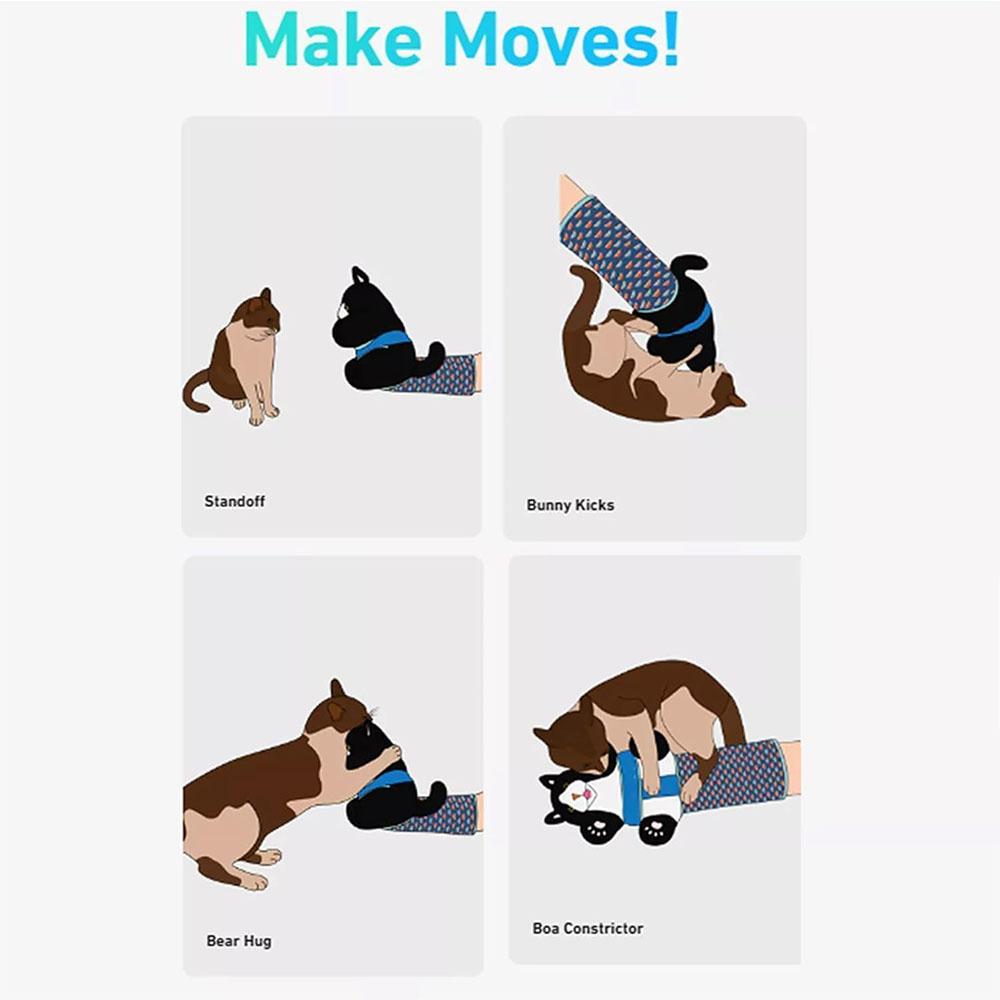 Игрушка-кукла для кошек, для безопасной и веселой интерактивной игры, подарок для кошек