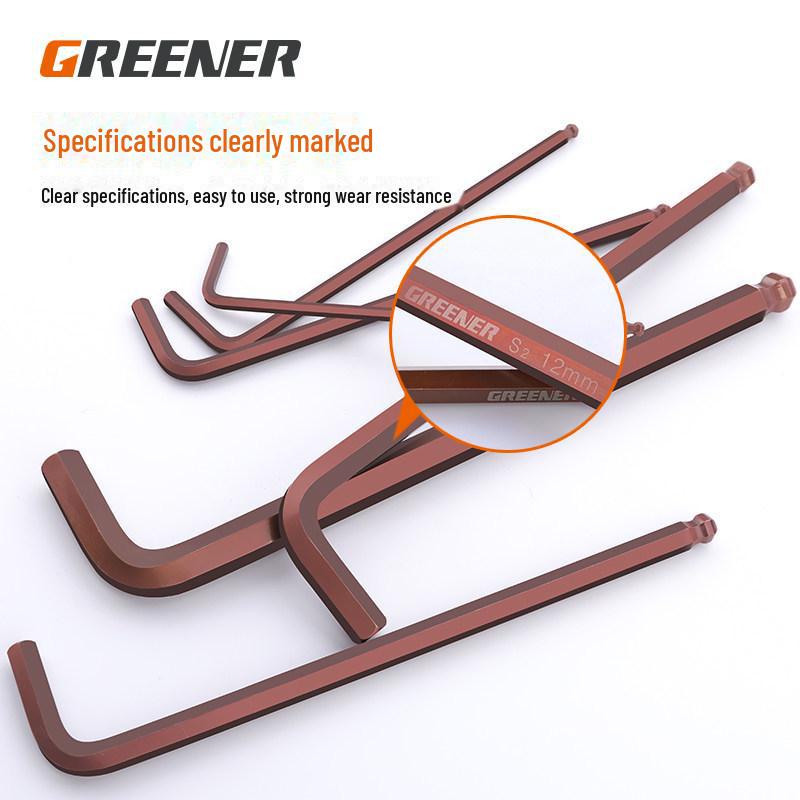 Набор шестигранных ключей/отверток Green Forest S2