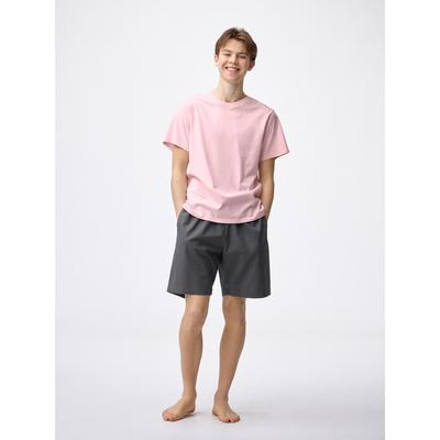 GU by Uniqlo Легкие полуштаны из смесовой хлопковой ткани