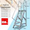 Jundingying Aluminum Alloy Mobile Platform Ladder
