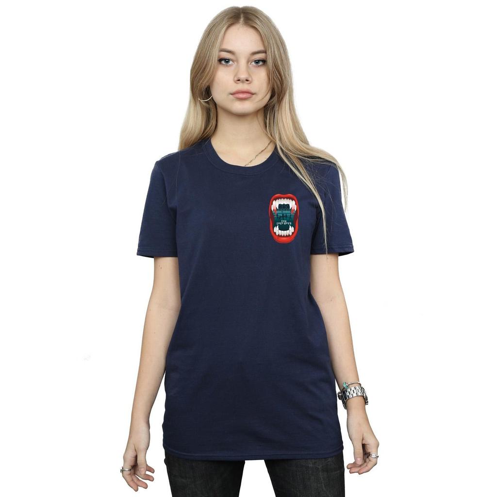 The Lost Boys Womens/Ladies Teeth Pocket Cotton Boyfriend T-Shirt