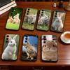 Чехол для телефона 'Маленький кролик' для Samsung Galaxy A73, A72, A71, A70, A53, A52, A51, Мягкий силиконовый черный чехол