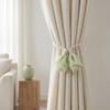 2PCS Elegant Curtain Tieback Minimalist Curtains Tie Rope Trendy Tulip Curtain Straps  Home Decor