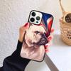 Смешной чехол для телефона с французским бульдогом для iPhone 17 Air 16 Coque 15 14 12 13 PLUS 11 PRO MAX Задняя крышка Fundas Shell