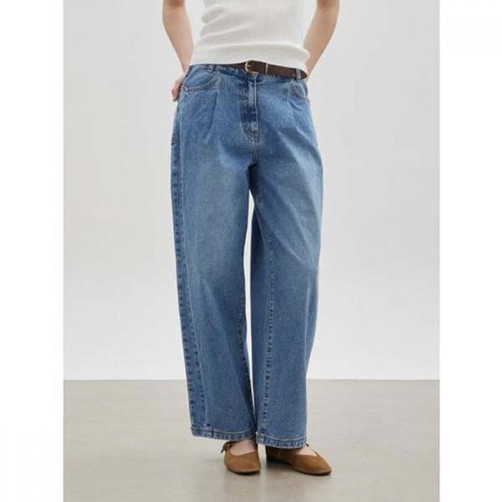 Cc Collect Pin Tuck Baggy Denim Pants C261psa401