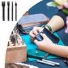 4PCS Hole Punches High Carbon Steel Hollow Punching Tool Smooth Sturdy Leather Craft Tools Working Adult Woman