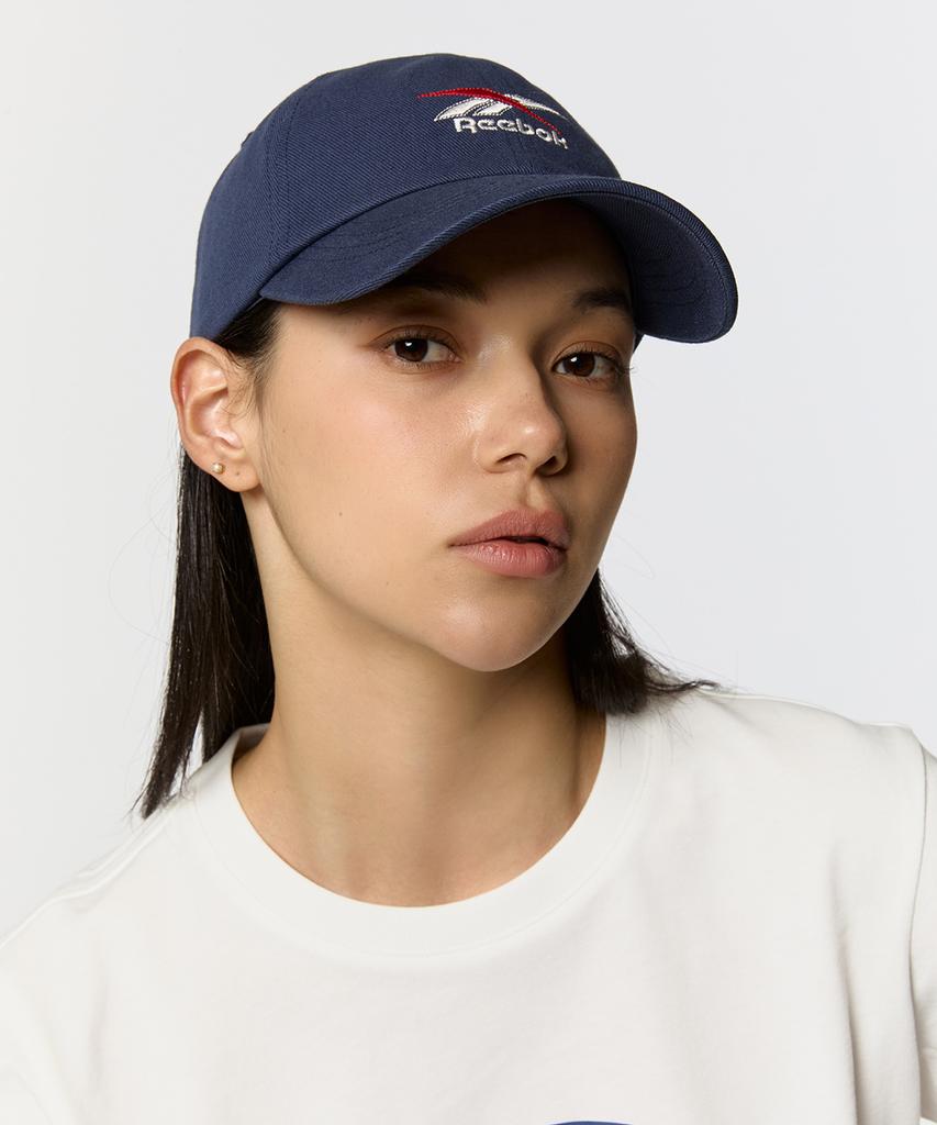 Reebok Векторный логотип Бейсболка - Темно-синий