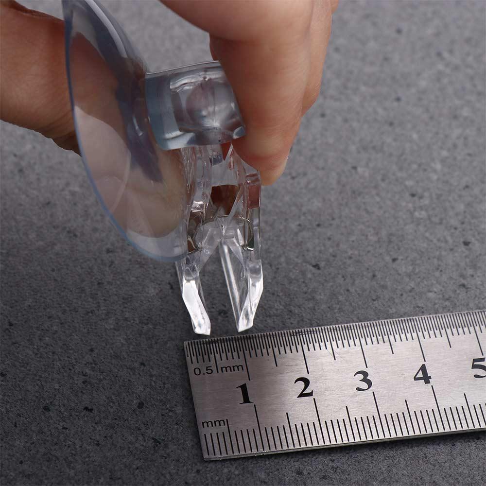 Ticket Clip Clamping Auto Clip Card Holder Suction Cup Clip Auto Fasteners Fixing Clip Sucker Clamp