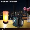 Инвертор WaxPar на 2 гнезда, совместимый с Makita 18V Ion, выход AC350W/DC/3-USB/1-type-c/светодиодная лампа, портативный