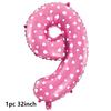 Dora Balloon Cartoon Girl Ballons Happy Birthday Banner Party Decoration Monkey Cake Topper Supplies Gift Disposable Tableware