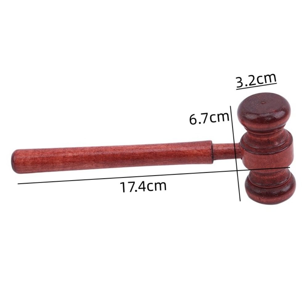 Деревянный реквизит для зала суда Компания Для Студентов Молоток Судья Адвокат Аукцион