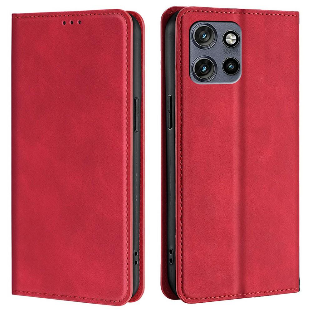 Phone Case For Motorola Edge 50 Neo 5G/Moto S50 5G/ThinkPhone 25 5G Card Holder PU Leather Magnetic Closing Cover